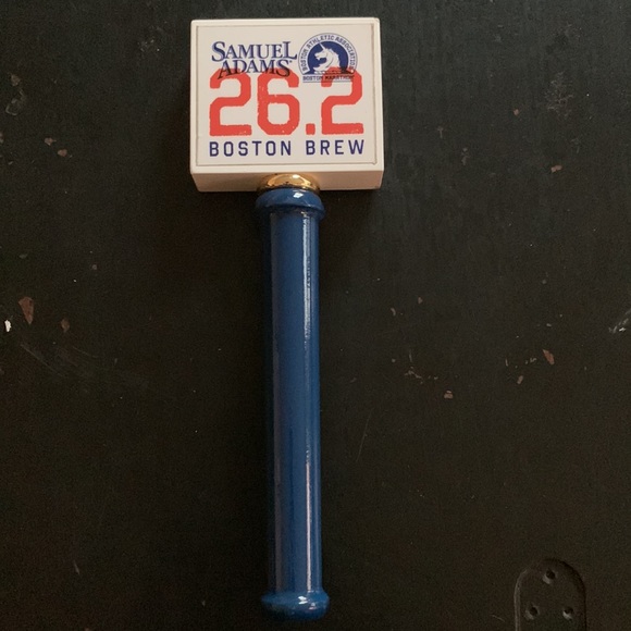 Rare Sam Adams Boston Brew 26.2 Boston Athletic Association beer tap handle - Picture 1 of 2